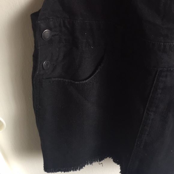 AEO Black Overall Dress - Picture 7 of 9